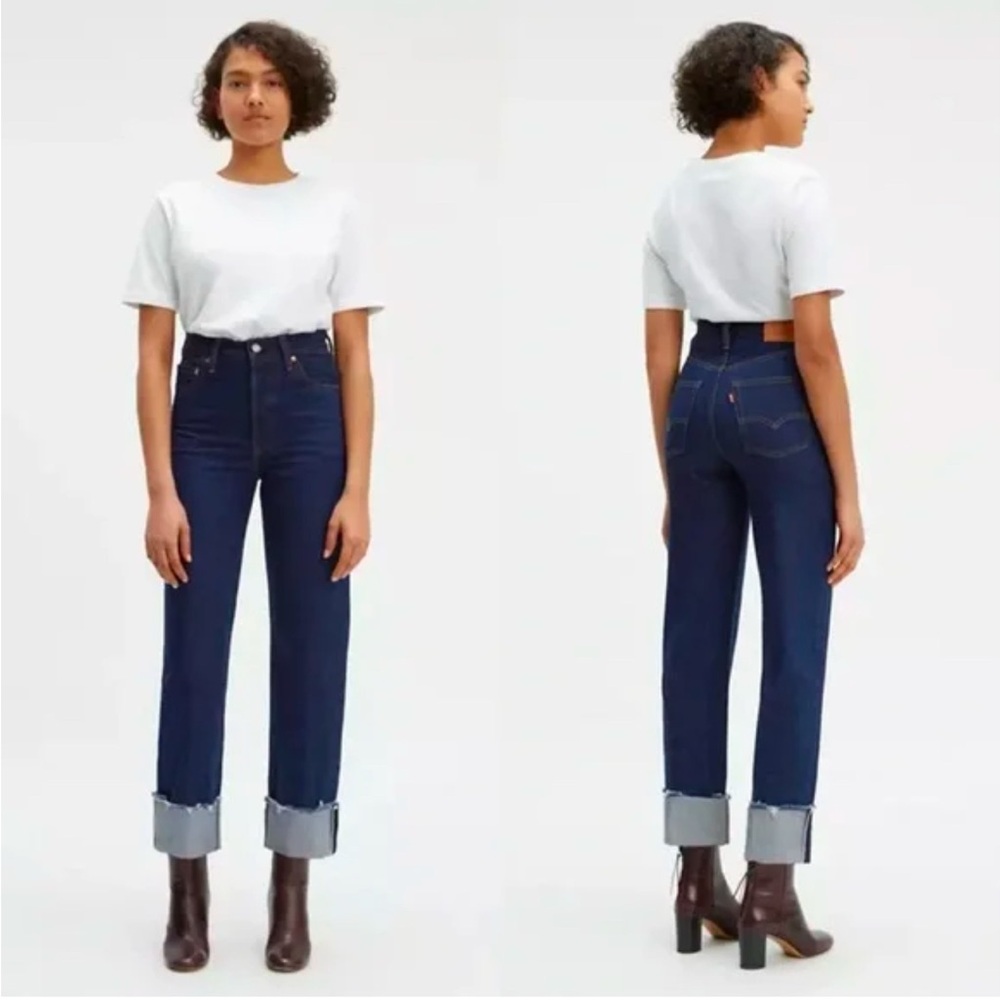 Levi’s Selvedge Ribcage Straight Leg